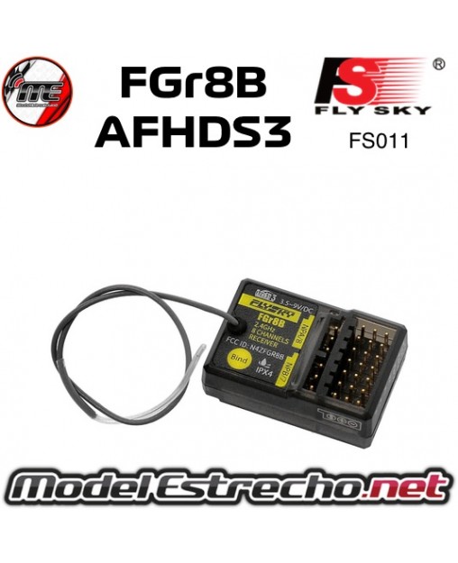 RECEPTOR FLYSKY FGR8B AFHDS3 8 CANALES FS011