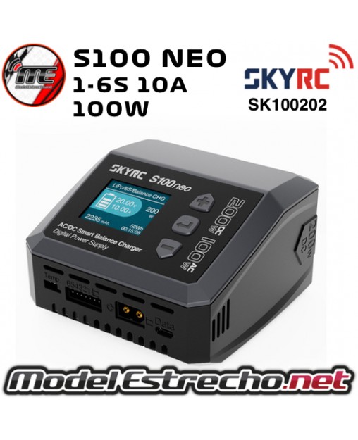 copy of CARGADOR SKYRC BALANCEADOR Q200 NEO LIPO 1-6S 10A 200W AC 4 SALIDAS