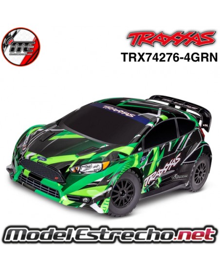 FORD FIESTA ST RALLY VXL GREEN TRAXXAS
