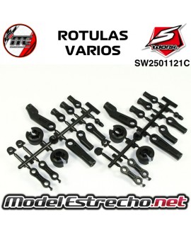 ROTULAS, CAZOLETAS, TIRANTES SWORKZ SW2501121C