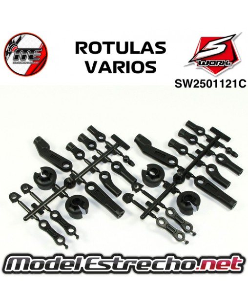 ROTULAS, CAZOLETAS, TIRANTES SWORKZ SW2501121C