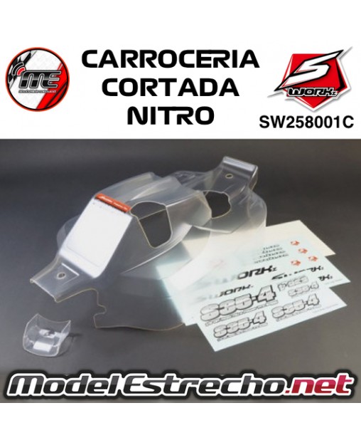 CARROCERIA TRANSPARENTE NITRO CORTADA SWORKZ SW258001CN