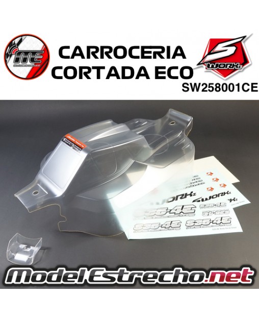 CARROCERIA TRANSPARENTE ECO CORTADA SWORKZ SW258001CE