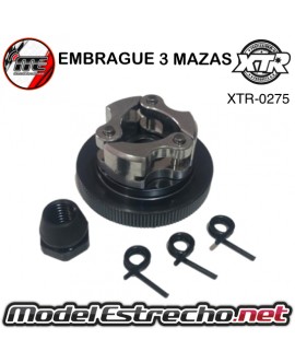 EMBRAGUE COMPLETO XTR ALUMINIO MAS MUELLES MEDIUM

Ref: XTR-00275
