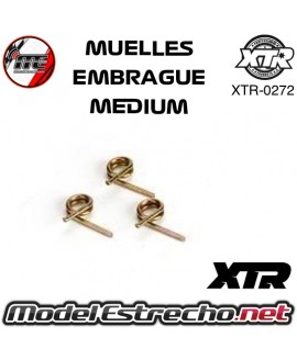 MUELLES EMBRAGUE ALUMINIO XTR V2 MEDIUM XTR-0272