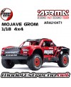 ARRMA MOJAVE GROM DT MEGA 380 BRUSHED 4x4 RTR ROJO/NEGRO