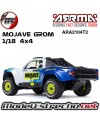 copy of ARRMA MOJAVE GROM DT MEGA 380 BRUSHED 4x4 RTR ROJO/NEGRO