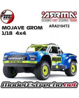 copy of ARRMA MOJAVE GROM DT MEGA 380 BRUSHED 4x4 RTR ROJO/NEGRO