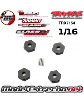 HEXAGONOS PLASTICO ( 4U.) PIN 1.5x8mm TRAXXAS 1/16 E-REVO TRX7154