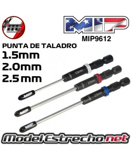 PUNTAS DESTORNILLADOR ELECTRICO 1.5 , 2.0 , 2.5 mm MIP MIP9612