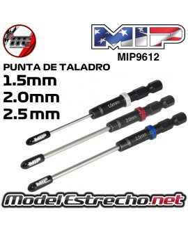 PUNTAS DESTORNILLADOR ELECTRICO 1.5 , 2.0 , 2.5 mm MIP MIP9612