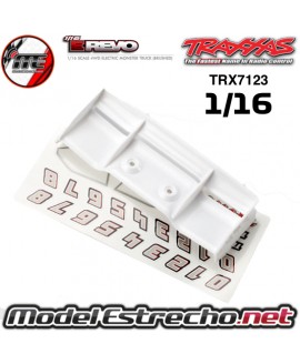 ALERON BLANCO TRAXXAS E-REVO 1/16 TRX7123