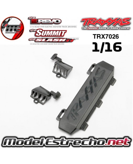 TAPA COMPARTIMENTO BATERIA TRAXXAS E-REVO 1/16 7026