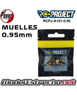 ZAPATAS Y MUELLES 0.95mm EMBRAGUE RCPROJECT
RCPJ-A101-0.95