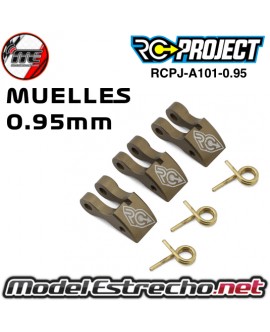 ZAPATAS Y MUELLES 0.95mm EMBRAGUE RCPROJECT
RCPJ-A101-0.95