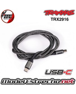 CABLE DE CARGA USB-C TRAXXAS 100W TRX2916