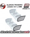 ALERON TRASERO LEXAN 1/8 1.5 mm ( 2U.) UR6282-115