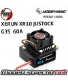 HOBBYWING XERUN XR10 JUSTOCK G3S BRUSHLESS ESC 60A 2-3S LIPO BEC 3A HW30112005