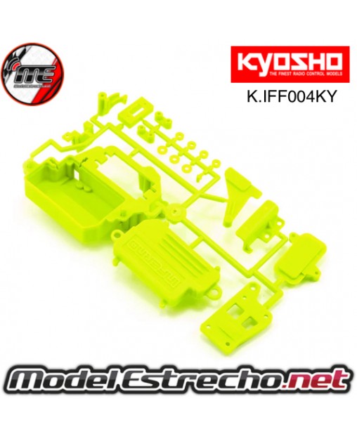 CAJA RADIO AMARILLO KYOSHO MP9 INFERNO IFF004KY