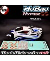 CARROCERIA HYPER HOBAO SS ELECTRICO AZUL H90062BU