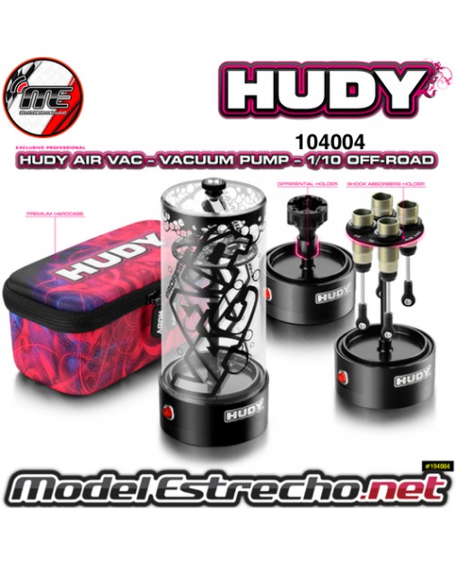 BOMBA DE VACIO ELECTRONICA HUDY CON FUNDA 1/10 OFF-ROAD 104004