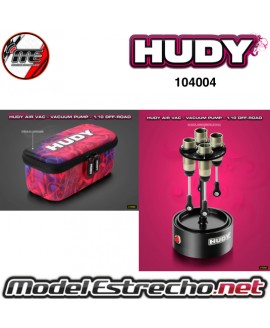 BOMBA DE VACIO ELECTRONICA HUDY CON FUNDA 1/10 OFF-ROAD 104004