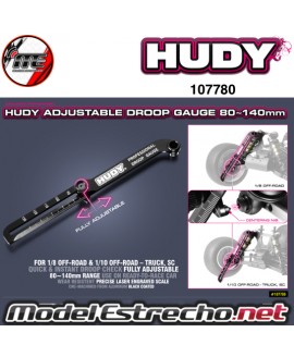 GALGA HUDY AJUSTABLE PARA DROOP 80-140mm 107780