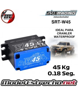 SERVO SRT W45 HV DIGITAL WATERPROOF CAJA METALICA 45Kg/0.18Seg CRAWLER SRT-W45