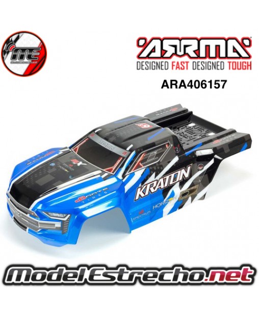CARROCERIA ARRMA KRATON 6S BLX AZUL  ARA406157