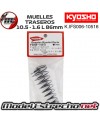 KYOSHO MUELLES TRASERO GRIS BIG BORE MP9