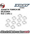 copy of XRAY X4 ALUMINIUM WHEEL HUB (SPRING CLIP) (2u.)