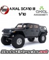 AXIAL 1/10 SCX10 III JEEP JT GLADIATOR CON PORTALES RTR GRIS AXI03006BT1