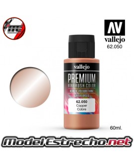 VALLEJO PREMIUM COBRE METALICO 60ML 050 62050