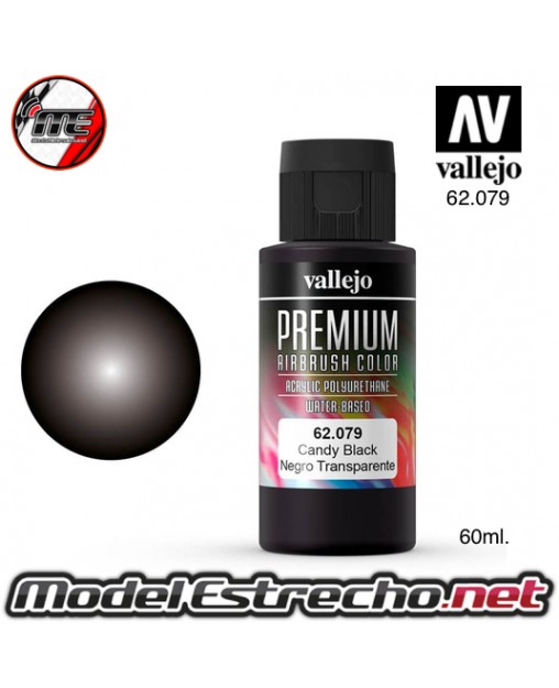 VALLEJO PREMIUM NEGRO CANDY 60ML 079 62079