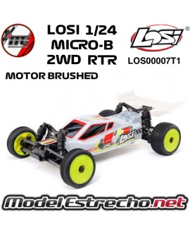 LOSI 1/24 MICRO-B 2WD BUGGY RTR BLANCO LOS00007T1