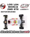LOSI 1/24 MICRO-B 2WD BUGGY RTR BLANCO LOS00007T1