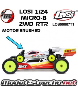 LOSI 1/24 MICRO-B 2WD BUGGY RTR BLANCO LOS00007T1