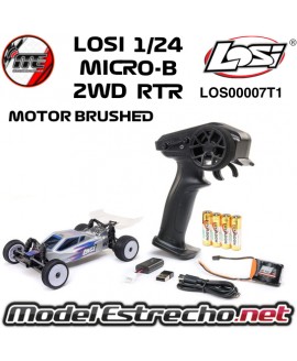 LOSI 1/24 MICRO-B 2WD BUGGY RTR GRIS LOS00007T2