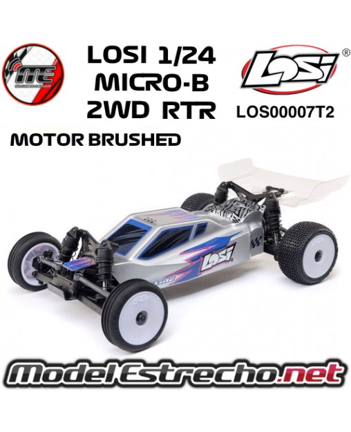 LOSI 1/24 MICRO-B 2WD BUGGY RTR GRIS LOS00007T2