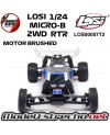 copy of LOSI 1/24 MICRO-B 2WD BUGGY RTR BLANCO
