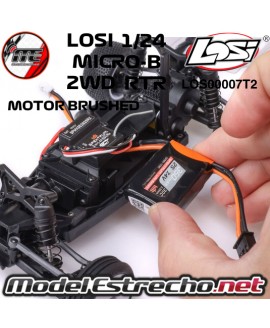 copy of LOSI 1/24 MICRO-B 2WD BUGGY RTR BLANCO