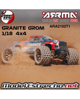 ARRMA 1/18 GRANITE GROM 4WD MT RTR AZUL ARA2102T1