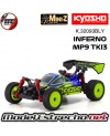 KYOSHO MINI-Z MB010 READYSET 4WD INFERNO MP9 TKI3 AZUL/AMARILLO K.32093BLY