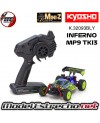 KYOSHO MINI-Z MB010S 4WD 1/24 INFERNO MP9 TKI3 AZUL/NEGRO