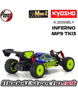 KYOSHO MINI-Z MB010S 4WD 1/24 INFERNO MP9 TKI3 AZUL/NEGRO