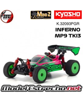 KYOSHO MINI-Z MB010S 4WD 1/24 INFERNO MP9 TKI3 AZUL/NEGRO