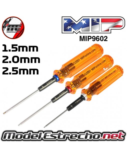 DESTORNILLADOR MIP 1.5 , 2.0 , 2.5 mm MIP 9602