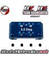 FT FRONT BULKHEAD +/- 2.5 DEGREE TEAM ASSOCIATED RC10B7 AS92437