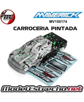 CARROCERIA PINTADA MAVERICK QUANTUM MT GREEN/GRIS MV150174