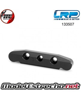 SOPORTE EJES SUSP. TRASERA POSTERIOR ALUMINIO  ANODIZADO DURO LRP S8 REBEL 133507